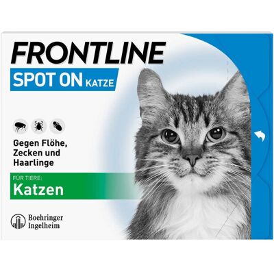 Boehringer Ingelheim VETMEDICA GmbH Frontline Spot on K Lösung f.Katzen - 3 Stück Boehringer Ingelheim VETMEDICA GmbH Frontline Spot on K Lösung f.Katzen - 3 Stück
