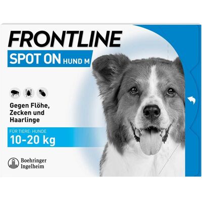 Boehringer Ingelheim VETMEDICA GmbH Frontline Spot on H 20 Lösung für Hunde 6 Stück Boehringer Ingelheim VETMEDICA GmbH Frontline Spot on H 20 Lösung für Hunde 6 Stück