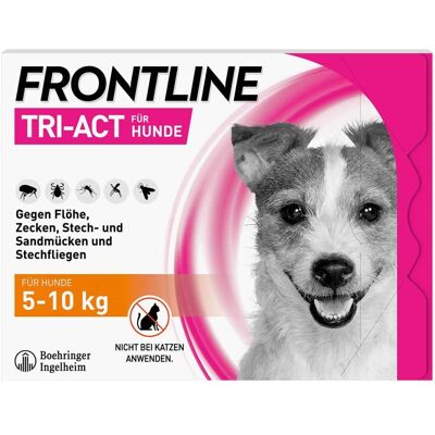 Boehringer Ingelheim Frontline Tri-Act Hund 5-10kg - Parasitenabwehr Boehringer Ingelheim Frontline Tri-Act Hund 5-10kg - Parasitenabwehr