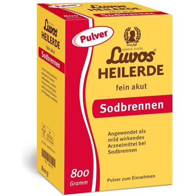 Luvos Heilerde Fein Akut Sodbrennen Pulver 800g Luvos Heilerde Fein Akut Sodbrennen Pulver 800g