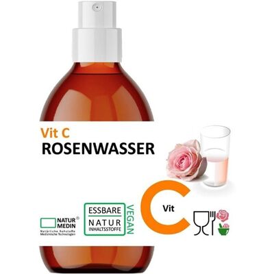 Naturmedin Vitamin-C Rosenwasser PET 250ml Naturmedin Vitamin-C Rosenwasser PET 250ml