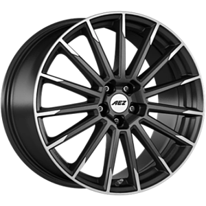 AEZ Atlanta Titan Graphite Matt Polished 8x19 ET 45 5/108 Alufelge Grau AEZ Atlanta Titan Graphite Matt Polished 8x19 ET 45 5/108 Alufelge Grau