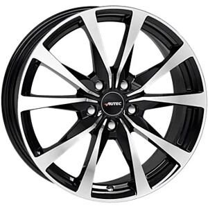 Autec Brixen Black Polished 7.5x18 ET 50.5 5/108 Alufelge Schwarz Autec Brixen Black Polished 7.5x18 ET 50.5 5/108 Alufelge Schwarz