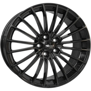 Brock B24 Schwarz Glanz Alufelge - 7.5x17 ET 38 5/100 - Alufelge Brock B24 Schwarz Glanz Alufelge - 7.5x17 ET 38 5/100 - Alufelge