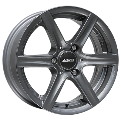 Alutec Grip Graphite 5x15 ET 20 3/112 Alufelge Grau Alutec Grip Graphite 5x15 ET 20 3/112 Alufelge Grau