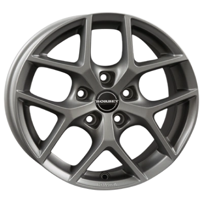 Borbet Y Titan Matt 6.5x16 ET 32 5/114.3 Alufelge Grau Borbet Y Titan Matt 6.5x16 ET 32 5/114.3 Alufelge Grau