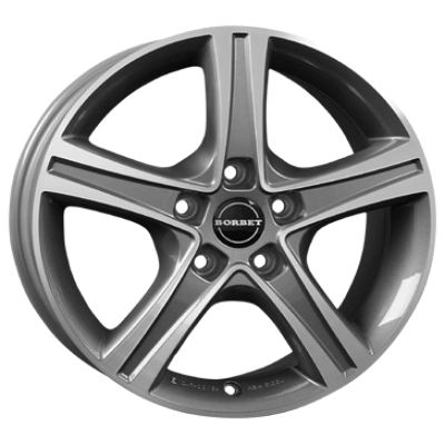 Borbet Cwd Mistral Anthracite Polished Glossy 6.5x16 ET 52 5/112 Alufelge Grau Borbet Cwd Mistral Anthracite Polished Glossy 6.5x16 ET 52 5/112 Alufelge Grau