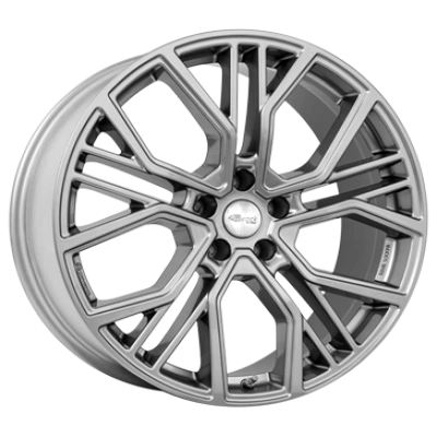 Brock B41 Ferric Grey 8.5x19 ET 42 5/108 Alufelge Grau Brock B41 Ferric Grey 8.5x19 ET 42 5/108 Alufelge Grau