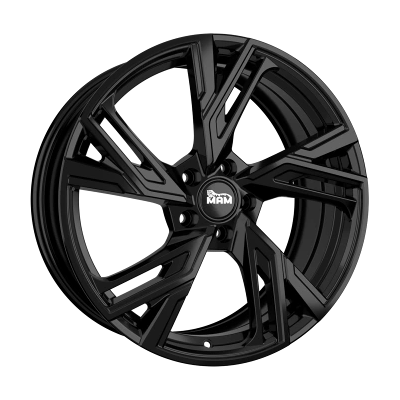 MAM Wheels Rs5 Black Painted 8x18 ET 30 5/114.3 Alufelge Schwarz MAM Wheels Rs5 Black Painted 8x18 ET 30 5/114.3 Alufelge Schwarz