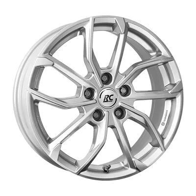 RC Design Rc34 Crystal Silver 7.5x19 ET 53.5 5X112 Alufelge Silber RC Design Rc34 Crystal Silver 7.5x19 ET 53.5 5X112 Alufelge Silber