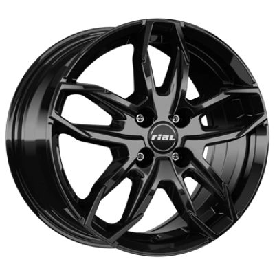 Rial Lucca 6,5x16 4x108 ET32 Diamant-schwarz - Autoreifen Rial Lucca 6,5x16 4x108 ET32 Diamant-schwarz - Autoreifen