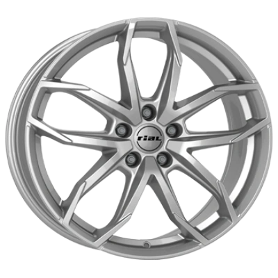 Rial Lucca 6.5x16 5x114.3 ET38 polar-silber - Rad/Felge Rial Lucca 6.5x16 5x114.3 ET38 polar-silber - Rad/Felge