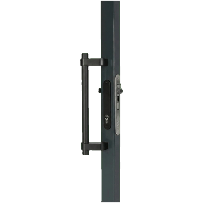 Locinox – Fester Torgriff aus eloxiertem Aluminium 365 mm, schwarz, einseitig 60° Locinox – Fester Torgriff aus eloxiertem Aluminium 365 mm, schwarz, einseitig 60°