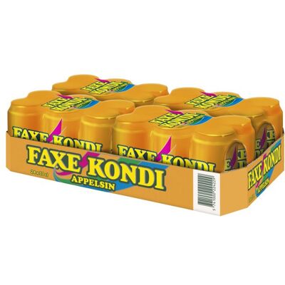 Faxe Kondi Orange 24 x 330 ml pfandfrei - 24 x 0,33 L Faxe Kondi Orange 24 x 330 ml pfandfrei - 24 x 0,33 L