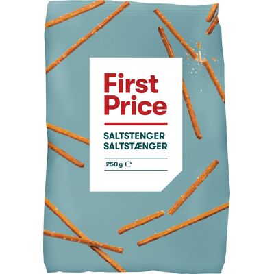 First Price Salzstangen - 250 g - Snack First Price Salzstangen - 250 g - Snack