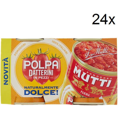 Mutti Polpa Datterini Tomaten 24×300g - 24 x 300g Mutti Polpa Datterini Tomaten 24×300g - 24 x 300g