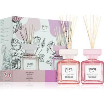 ipuro Essentials Light & Pure Rose Geschenkset 2x50 ml ipuro Essentials Light & Pure Rose Geschenkset 2x50 ml