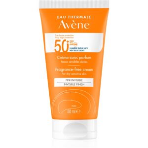 Avène Sun Fragrance-Free Cream Sonnencreme Nicht parfümiert SPF 50+ 50 ml Avène Sun Fragrance-Free Cream Sonnencreme Nicht parfümiert SPF 50+ 50 ml