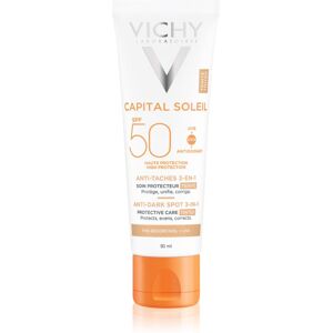 Vichy 3-in-1 getönte Anti-Dunkle Flecken Pflege SPF 50+ Sonnencreme (50ml) Vichy 3-in-1 getönte Anti-Dunkle Flecken Pflege SPF 50+ Sonnencreme (50ml)