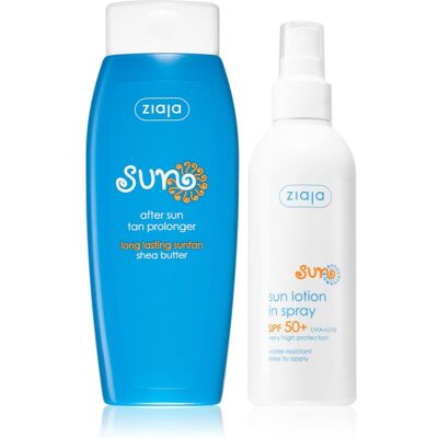 Ziaja Sun Set Sonnenschutz SPF 50+ Hydratisierendes Spray & After Sun Ziaja Sun Set Sonnenschutz SPF 50+ Hydratisierendes Spray & After Sun