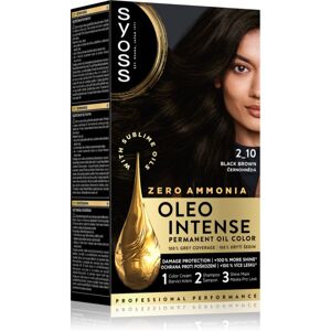Syoss Schwarz braun Haarfarbe - Dauerhafte Haarfarbe mit Öl - 120ml Syoss Schwarz braun Haarfarbe - Dauerhafte Haarfarbe mit Öl - 120ml