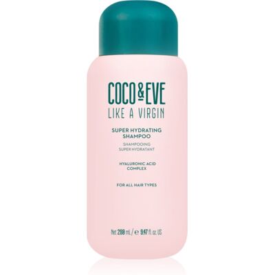 Coco & Eve Like A Virgin Super Hydrating Shampoo hydratisierendes Shampoo für glänzendes und geschmeidiges Haar 280 ml Coco & Eve Like A Virgin Super Hydrating Shampoo hydratisierendes Shampoo für glänzendes und geschmeidiges Haar 280 ml