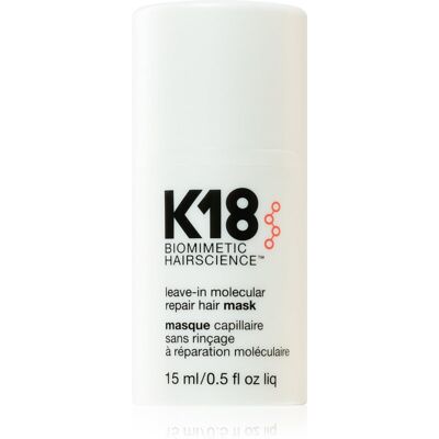 K18 Leave-In Molekulare Reparatur Haarmaske - 15 ml K18 Leave-In Molekulare Reparatur Haarmaske - 15 ml