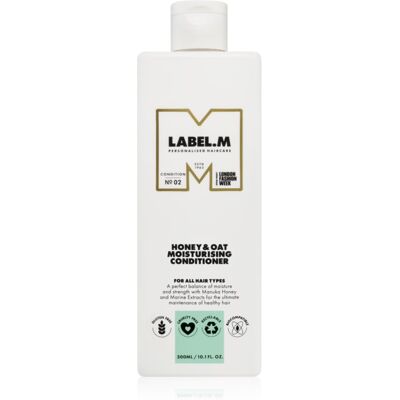 label.m Honig & Hafer Feuchtigkeitsspender Conditioner (300ml) label.m Honig & Hafer Feuchtigkeitsspender Conditioner (300ml)