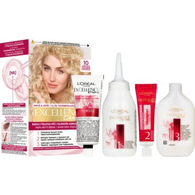 L'Oréal Paris Hellste Blond Haartinte - Haarfarbe, Grauabdeckung, Lang anhaltend L'Oréal Paris Hellste Blond Haartinte - Haarfarbe, Grauabdeckung, Lang anhaltend