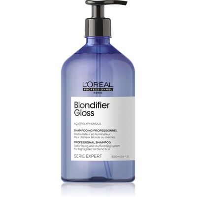 L’Oréal Professionnel Serie Expert Blondifier Regenerierendes Beauty-Shampoo für blondiertes Haar oder kaltblonde Strähnchen 500 ml L’Oréal Professionnel Serie Expert Blondifier Regenerierendes Beauty-Shampoo für blondiertes Haar oder kaltblonde Strähnchen 500 ml
