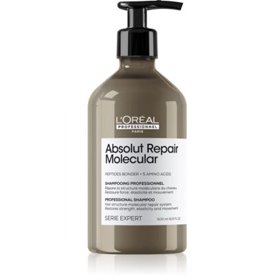 L'Oréal Professionnel Série Expert Absolut Repair Molekular Shampoo - 500 ml L'Oréal Professionnel Série Expert Absolut Repair Molekular Shampoo - 500 ml