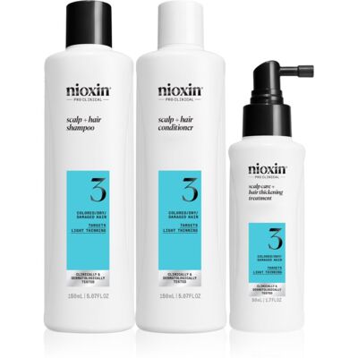 Nioxin System 3 Geschenkset für gefärbtes Haar 3 St. Nioxin System 3 Geschenkset für gefärbtes Haar 3 St.