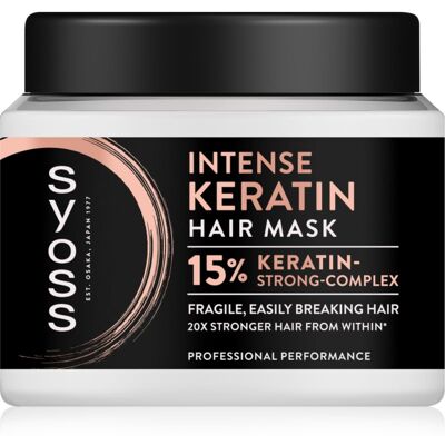 Syoss Intense Keratin Haarmaske - Intensive Pflege für Geschädigtes Haar Syoss Intense Keratin Haarmaske - Intensive Pflege für Geschädigtes Haar