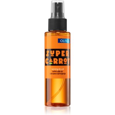 Olival SUPER Carrot Trockenöl - Beschleunigte Bräunung - 100 ml Olival SUPER Carrot Trockenöl - Beschleunigte Bräunung - 100 ml