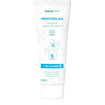 Cannaderm Mentholka Hanf Massagecreme - Pflegt und nährt die Haut Cannaderm Mentholka Hanf Massagecreme - Pflegt und nährt die Haut