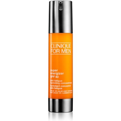 Clinique For Men™ Super Energizer™ SPF 40 Anti-Fatigue Hydrating Concentrate Energy-Gelcreme SPF 40 48 ml Clinique For Men™ Super Energizer™ SPF 40 Anti-Fatigue Hydrating Concentrate Energy-Gelcreme SPF 40 48 ml