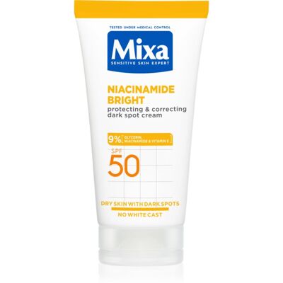 Mixa Niacinamide Bright SPF 50 Creme - Pigmentflecken - 50ml Mixa Niacinamide Bright SPF 50 Creme - Pigmentflecken - 50ml
