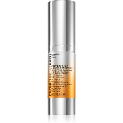 Peter Thomas Roth Potent-C Power Eye Cream feuchtigkeitsspendende Augencreme gegen Schwellungen und Augenringe 15 ml Peter Thomas Roth Potent-C Power Eye Cream feuchtigkeitsspendende Augencreme gegen Schwellungen und Augenringe 15 ml