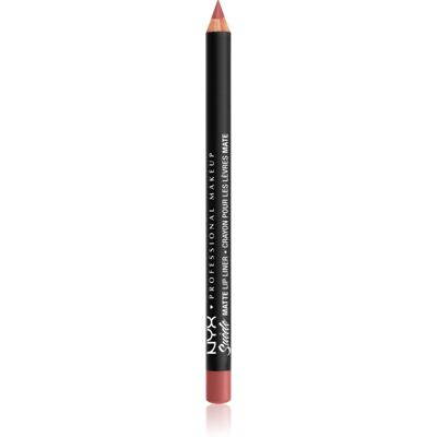 NYX Professional Makeup Suede Matte Lip Liner Mattierender Konturenstift für die Lippen Farbton 53 Brunch Me 1 g NYX Professional Makeup Suede Matte Lip Liner Mattierender Konturenstift für die Lippen Farbton 53 Brunch Me 1 g