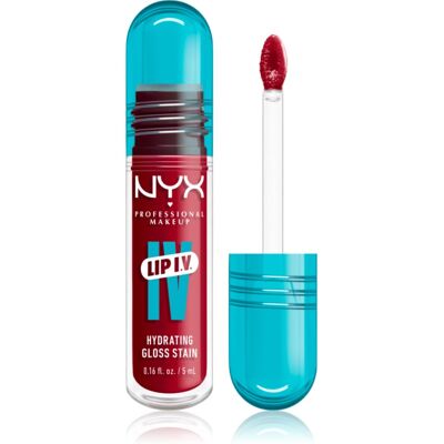 NYX Professional Makeup Lip IV langlebiger Lipgloss mit feuchtigkeitsspendender Wirkung Farbton 11 - REDY SET WET 5 ml NYX Professional Makeup Lip IV langlebiger Lipgloss mit feuchtigkeitsspendender Wirkung Farbton 11 - REDY SET WET 5 ml