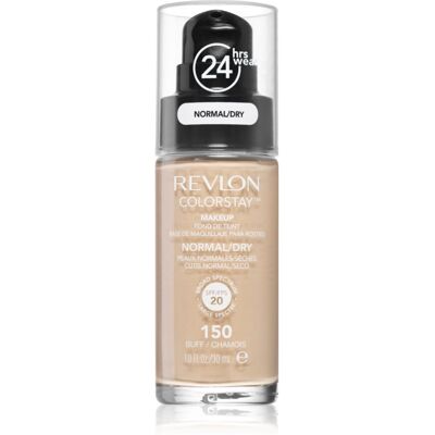 Revlon Cosmetics ColorStay™ SPF 20 langanhaltende Foundation für normale und trockene Haut Farbton 150 Buff 30 ml Revlon Cosmetics ColorStay™ SPF 20 langanhaltende Foundation für normale und trockene Haut Farbton 150 Buff 30 ml