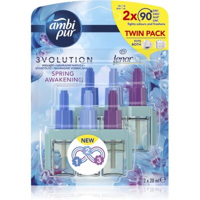 AmbiPur 3volution Spring Awakening - Lufterfrischer Nachfüllset 2x20 ml AmbiPur 3volution Spring Awakening - Lufterfrischer Nachfüllset 2x20 ml
