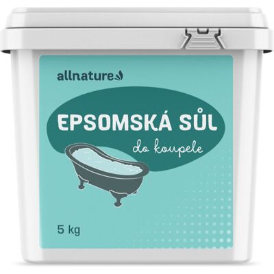 Allnature Epsom Salz 5000 g - Badesalz Allnature Epsom Salz 5000 g - Badesalz