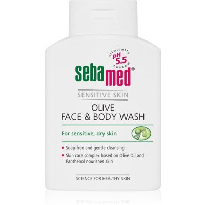 Sebamed Wash sanfte Wasch-Emulsion für Körper und Gesicht mit Olivenöl 200 ml Sebamed Wash sanfte Wasch-Emulsion für Körper und Gesicht mit Olivenöl 200 ml