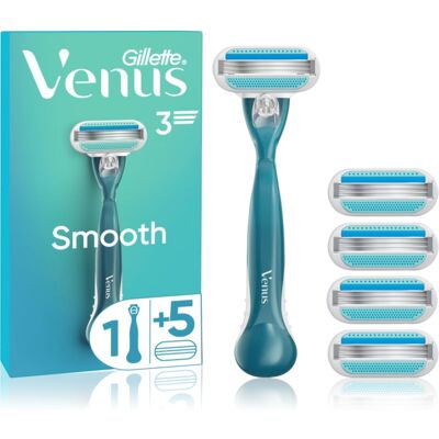 Gillette Venus Smooth Rasierer + Rasierklingen 5 St. Gillette Venus Smooth Rasierer + Rasierklingen 5 St.