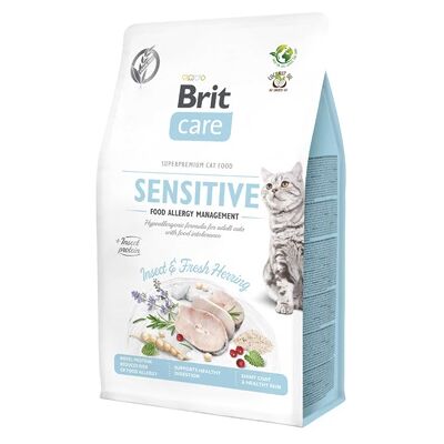 Brit Care Insekten & Hering Katzenfutter - Sensitiv Allergie-Management Brit Care Insekten & Hering Katzenfutter - Sensitiv Allergie-Management