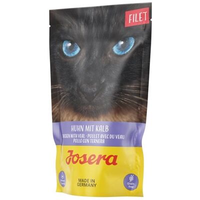 JOSERA Filet Huhn mit Kalb 16 x 70 g JOSERA Filet Huhn mit Kalb 16 x 70 g