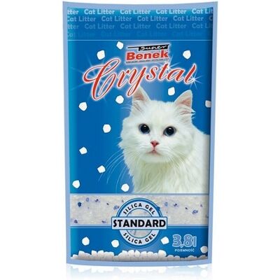 BENEK Super crystal Katzenstreu 7.6 l x 2 (15.2 l) BENEK Super crystal Katzenstreu 7.6 l x 2 (15.2 l)