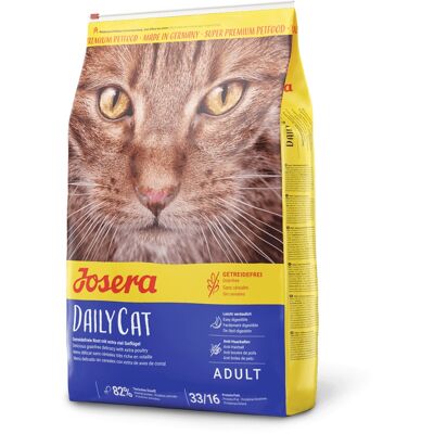 Josera Erwachsenen Geflügel Katzenfutter 10kg - Ohne Getreide, Hochprotein Josera Erwachsenen Geflügel Katzenfutter 10kg - Ohne Getreide, Hochprotein