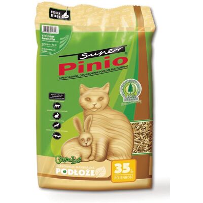 Benek Super Pinio Grüner Tee Katzenstreu - Effektive Geruchsbindung Benek Super Pinio Grüner Tee Katzenstreu - Effektive Geruchsbindung